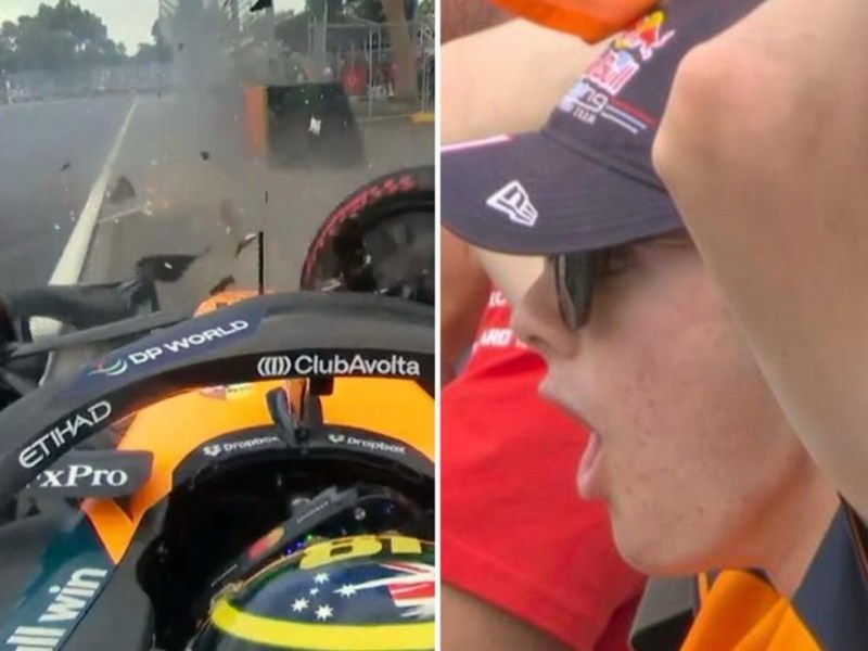 ❌ Oscar Piastri queda fuera del GP de Australia tras chocar rumbo a la&nbsp;parrilla