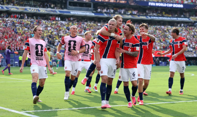 Noruega elimina a Brasil y hace historia en la Copa&nbsp;Mundial